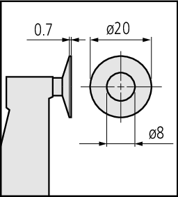 Disc Micrometers SERIES 369 — Non-Rotating Spindle Type MITUTOYO