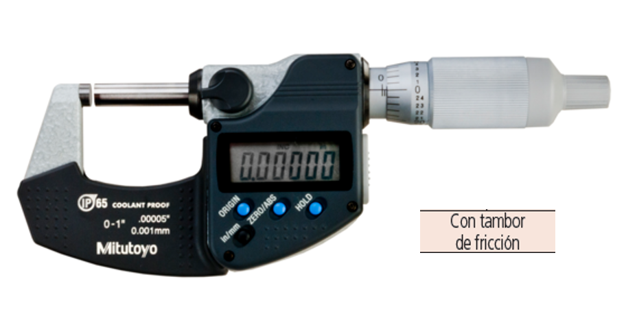 Micrómetros a Prueba de Refrigerantes SERIE 293 — IP65 MITUTOYO