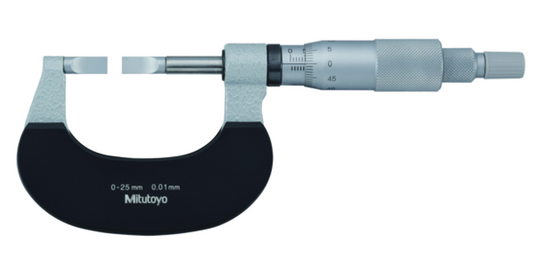 Micrómetros de cuchilla SERIE 122 — Tipo husillo sin giro MITUTOYO