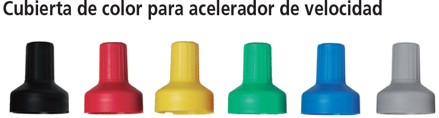 Trinquete de color y cubierta para acelerador de velocidad para Micrómetros MITUTOYO