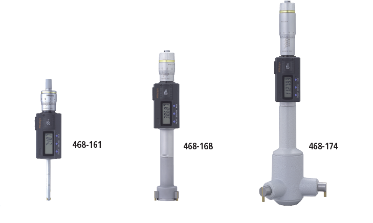 Holtest Digimatic SERIE 468 — Micrómetro de interiores de tres contactos MITUTOYO