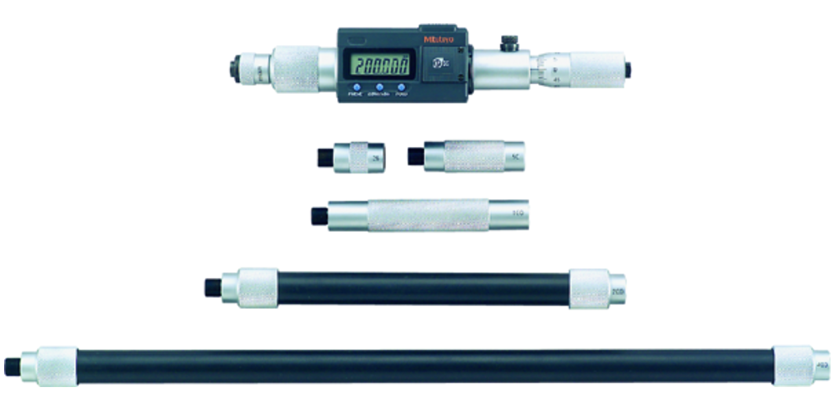 Micrómetro de Interiores Tipo Tubular SERIE 339 — Tipo Barra de Extensión MITUTOYO