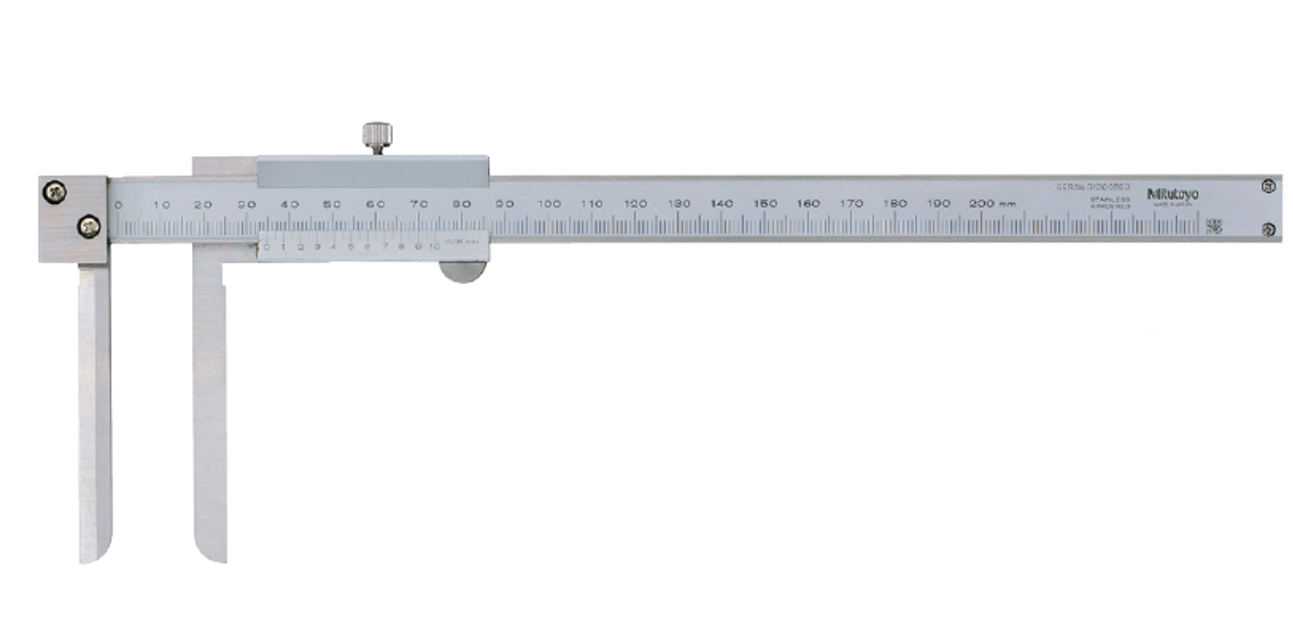 ABSOLUTE SERIES 536 Interior Caliper — Knife Tip Type/For Interior Groove/With MITUTOYO Tapered Tips