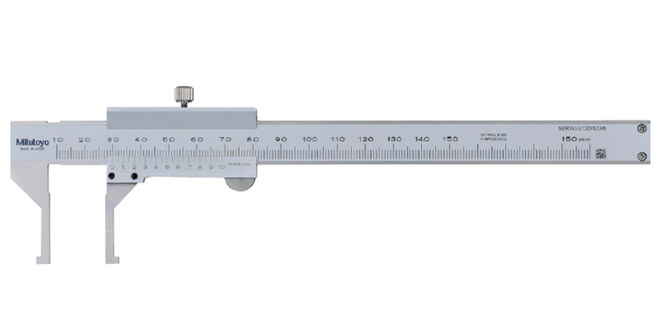 ABSOLUTE SERIES 536 Interior Caliper — Knife Tip Type/For Interior Groove/With MITUTOYO Tapered Tips