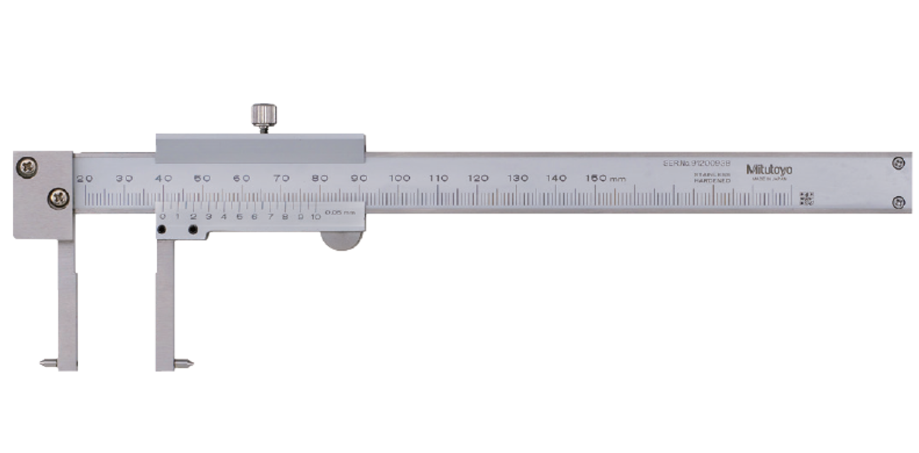ABSOLUTE SERIES 536 Interior Caliper — Knife Tip Type/For Interior Groove/With MITUTOYO Tapered Tips
