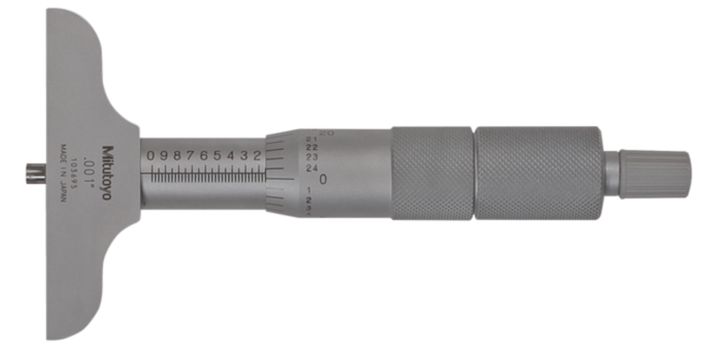 Micrómetro para Profundidad SERIES 329, 129 — Tipo Varilla Intercambiable MITUTOYO