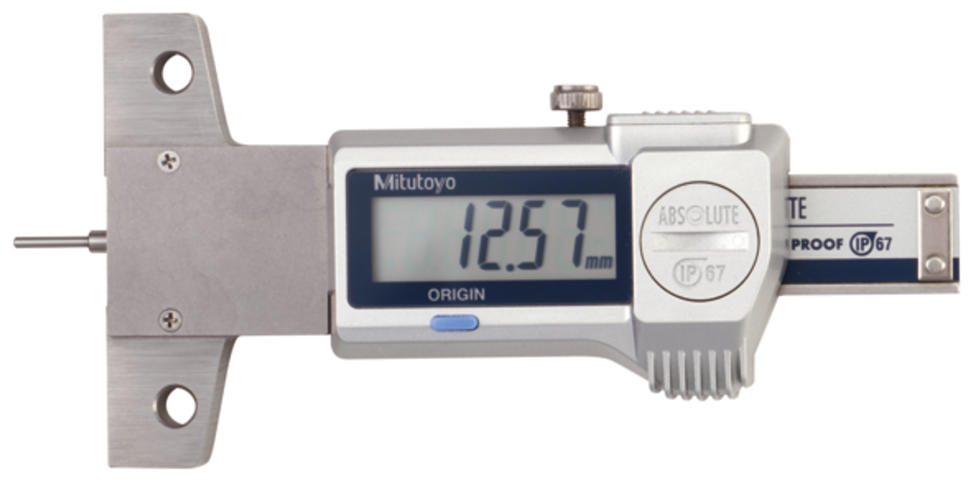 Calibrador Digital para Profundidad del Grabado de las llantas SERIE 571 MITUTOYO