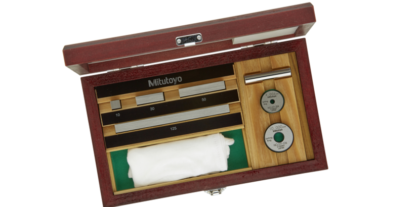 Juegos de Bloques Patrón Rectangulares para Calibración de Calibradores (mm) — SERIE 516 MITUTOYO