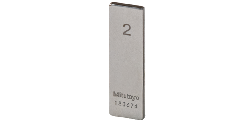 Bloques Patrón Rectangulares Individuales en (mm) — MITUTOYO