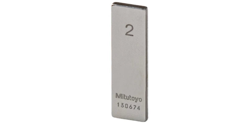 Bloques Patrón Rectangulares Individuales Acero (1.0005mm-1.005mm) — Mitutoyo
