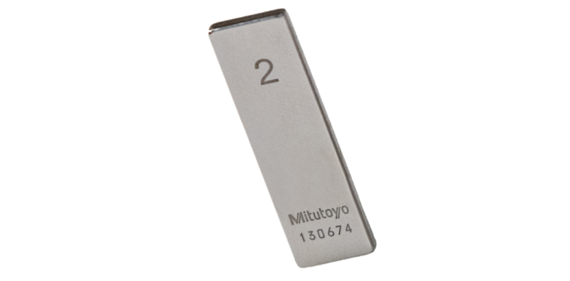 Bloques Patrón Rectangulares Individuales en (mm) — MITUTOYO