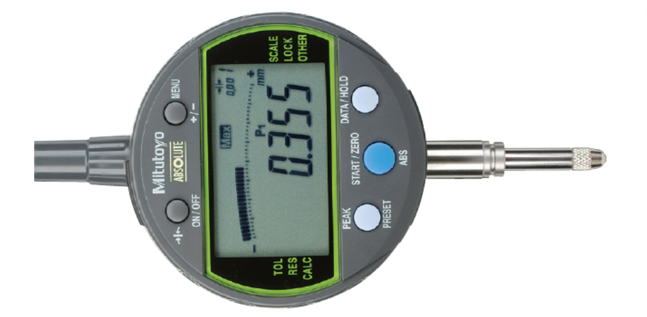 Indicador Digimatic ABSOLUTE ID-C SERIE 543 — Tipo de retención de valor máximo MITUTOYO