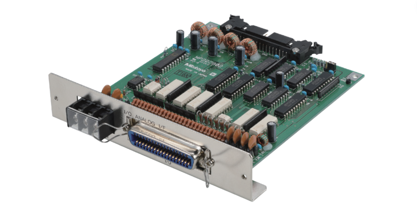2da I/O analógica I/F — Micrómetros Láser (Unidad de Medición) MITUTOYO