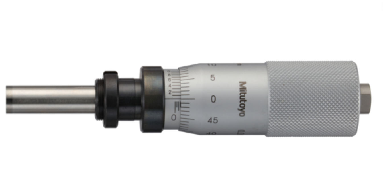 Cabezas micrométricas SERIE 110 — Tipo de Desplazamiento de Cuerda de Tornillo diferencial (Avance Extra-Fino) MITUTOYO