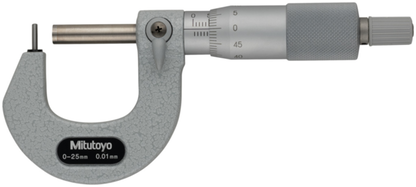 Tube Micrometers SERIES 395, 115, 295 — MITUTOYO Spherical and Cylindrical Stop Type