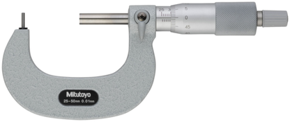 Tube Micrometers SERIES 395, 115, 295 — MITUTOYO Spherical and Cylindrical Stop Type