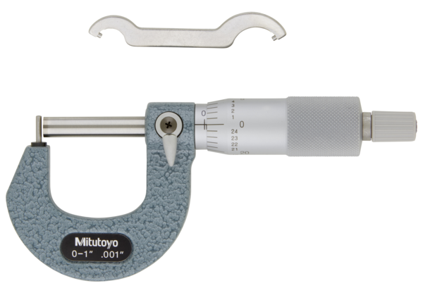 Tube Micrometers SERIES 395, 115, 295 — MITUTOYO Spherical and Cylindrical Stop Type