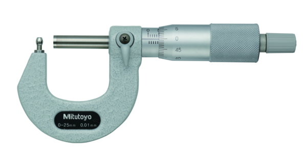 Tube Micrometers SERIES 395, 115, 295 — MITUTOYO Spherical and Cylindrical Stop Type