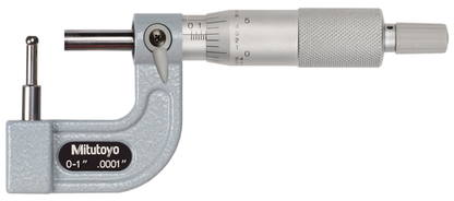 Tube Micrometers SERIES 395, 115, 295 — MITUTOYO Spherical and Cylindrical Stop Type