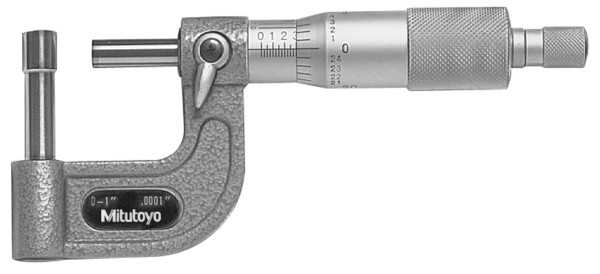 Tube Micrometers SERIES 395, 115, 295 — MITUTOYO Spherical and Cylindrical Stop Type