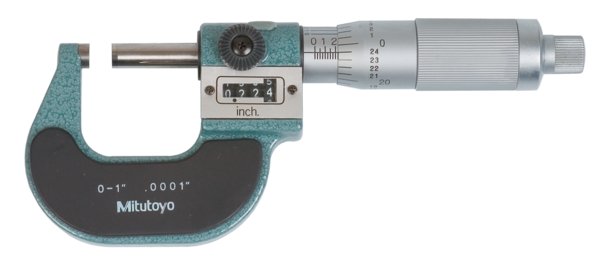 Outside Micrometers with Counter SERIES 193 MITUTOYO