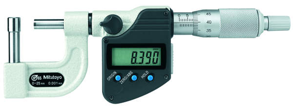 Tube Micrometers SERIES 395, 115, 295 — MITUTOYO Spherical and Cylindrical Stop Type