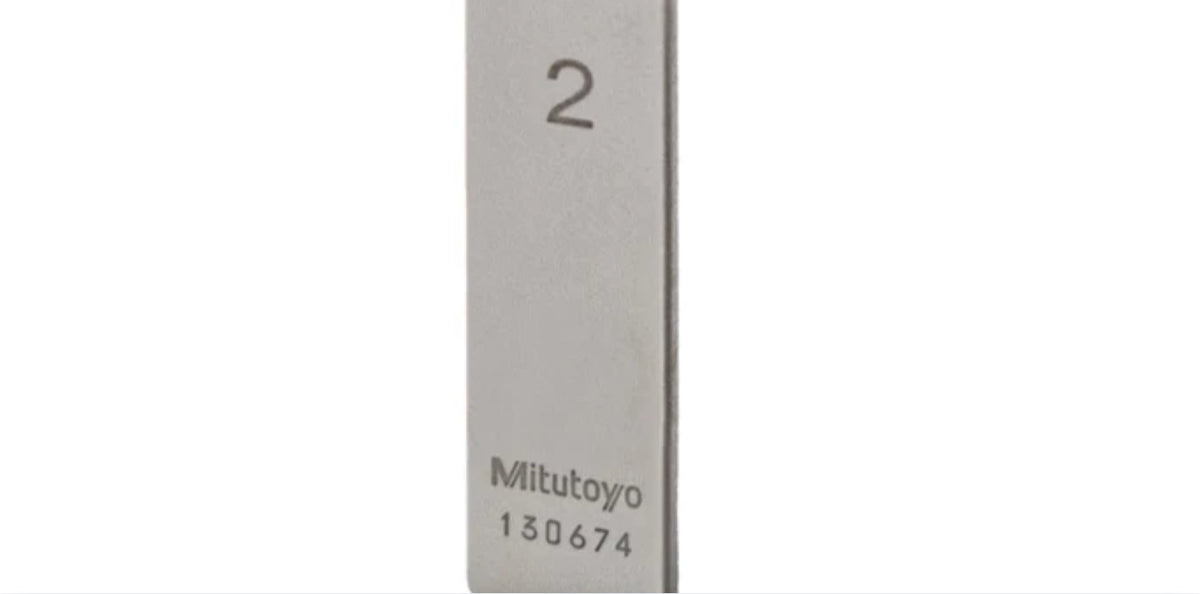 Bloques Patrón Rectangulares Individuales Acero (0.1mm-1.005mm) — Mitutoyo