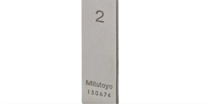Bloques Patrón Rectangulares Individuales Acero (0.1mm-1.005mm) — Mitutoyo