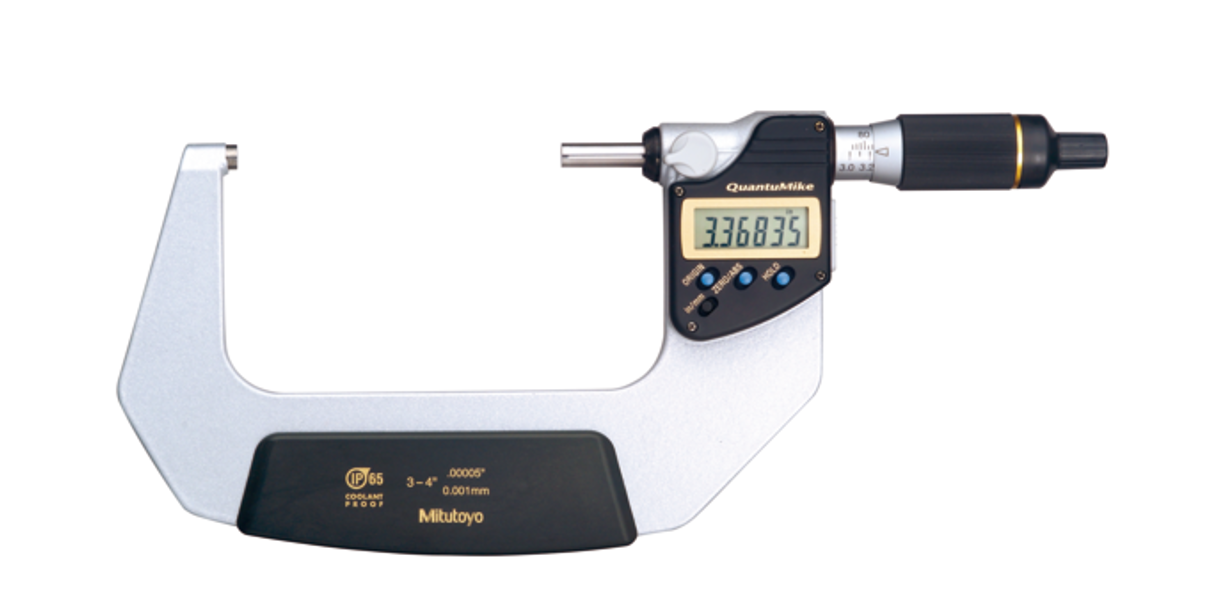 QuantuMike SERIES 293 — Coolant-proof Micrometer IP65 MITUTOYO 