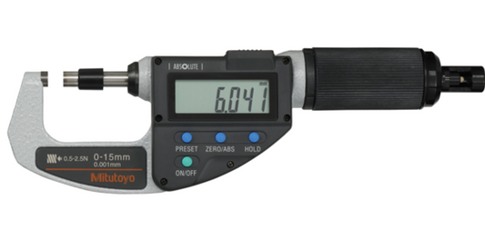 ABSOLUTE 227 SERIES Digimatic Micrometers — with MITUTOYO Adjustable Measuring Force