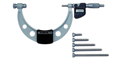 340 SERIES Outside Micrometers — with interchangeable stops MITUTOYO 