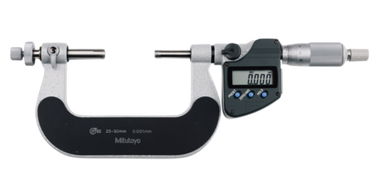 Gear Tooth Micrometers SERIES 324 — Interchangeable Stop-Spindle Type with Ball Tip MITUTOYO
