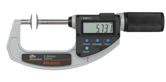 Disc Micrometers SERIES 369, 227 — Non-Rotating Spindle Type MITUTOYO