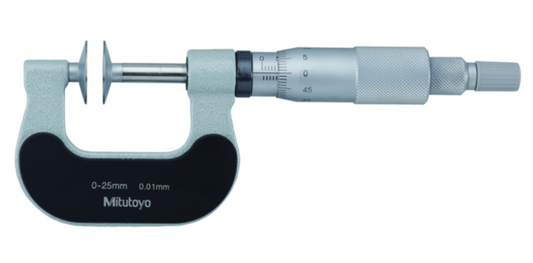 Disc Micrometers SERIES 169 — Non-Rotating Spindle Type MITUTOYO