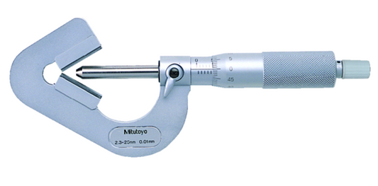 Micrometers with V stops SERIES 114 — 3 Flanks MITUTOYO