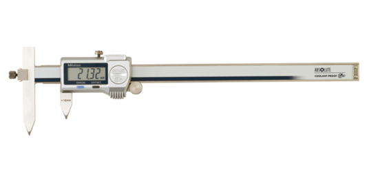 Center Caliper with Adjustable Tip SERIES 573 — ABSOLUTE MITUTOYO Digimatic Type