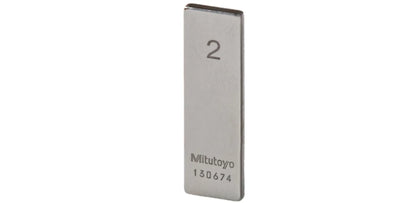 Bloques Patrón Rectangulares Individuales Acero (0.1mm-1.005mm) — Mitutoyo