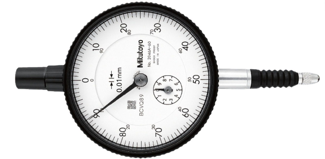 Indicador de Carátula SERIE 2— Tipo a Prueba de Agua, Graduación 0.01 mm y 0.001 mm MITUTOYO