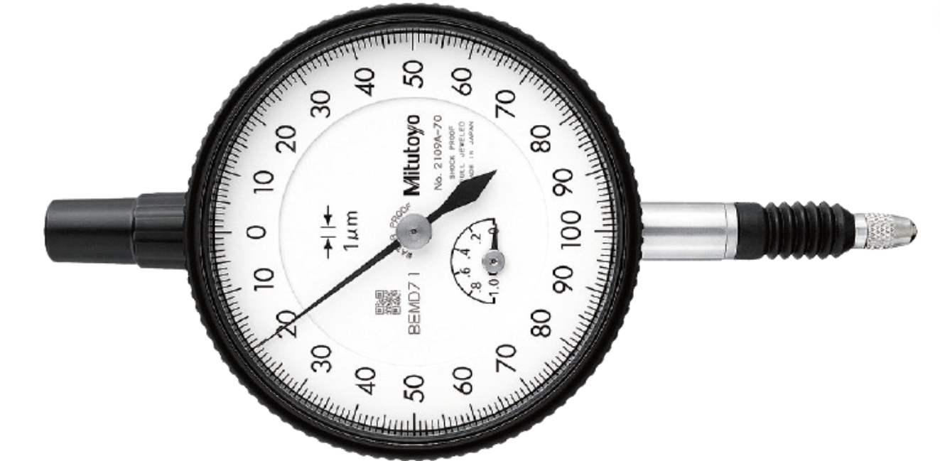 Indicador de Carátula SERIE 2— Tipo a Prueba de Agua, Graduación 0.01 mm y 0.001 mm MITUTOYO