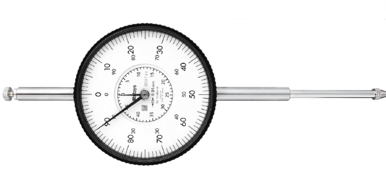 Indicador de Carátula SERIE 3, 4 — Tipo de intervalo largo, diámetro grande MITUTOYO