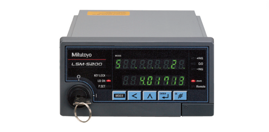 LSM-5200 Unidad de visualización para Micrómetros Láser SERIE 544 — Tipo de montaje en panel MITUTOYO