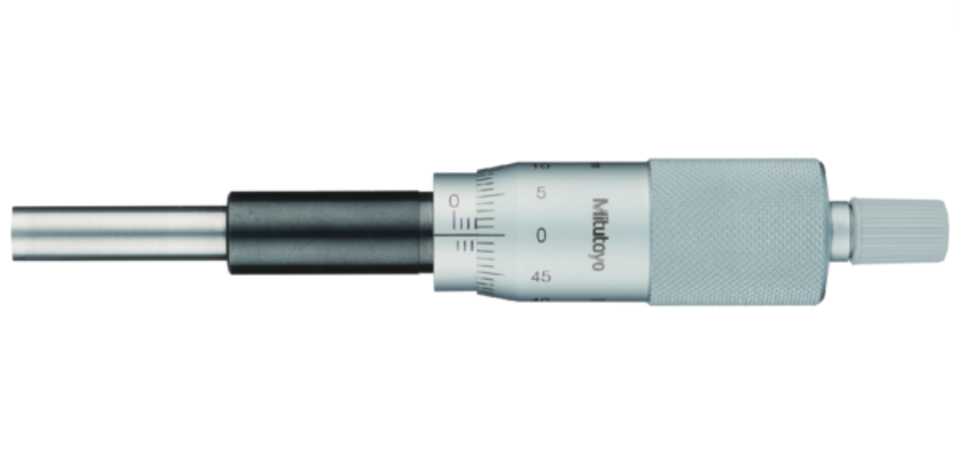Cabezas micrométricas SERIE 151 — Tipo estándar de tamaño mediano con husillo de 8 mm de diámetro MITUTOYO