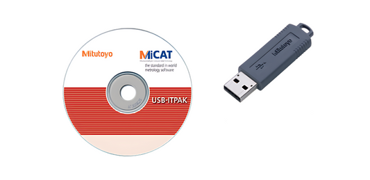 USB-ITPAK V2.1/V3.0 — Administración de Datos de Medición MITUTOYO